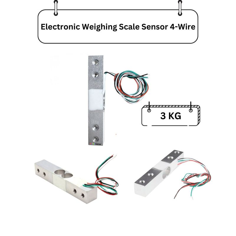Electronic Weighing Scale Sensor Load Cell 4-Wire — view 3