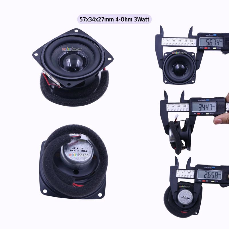 2.25-Inch Internal Magnet Speaker with Frame — view 2