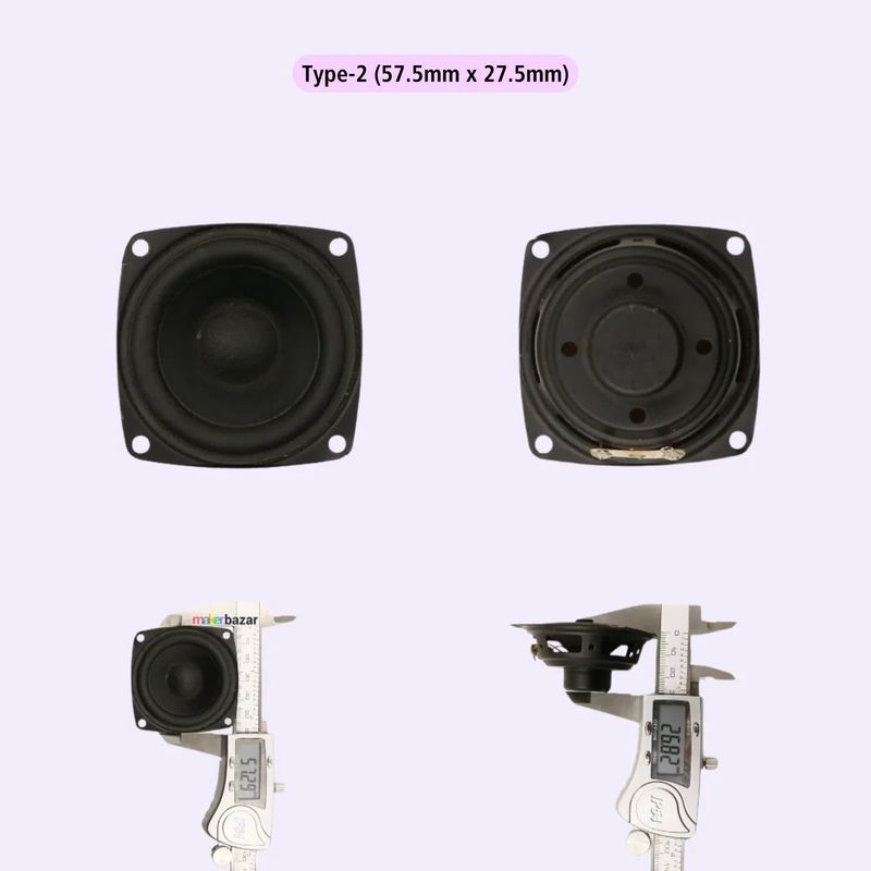 2.25-Inch Internal Magnet Speaker with Frame — view 3