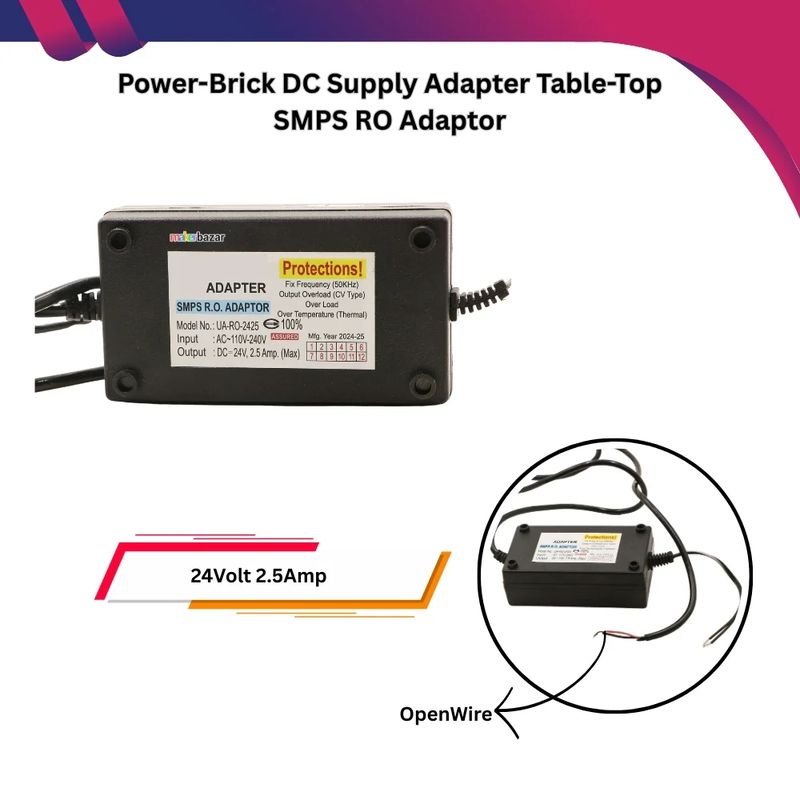 Generic: Power-Brick DC Supply Adapter Table-Top Laptop/Battery Charger — view 2
