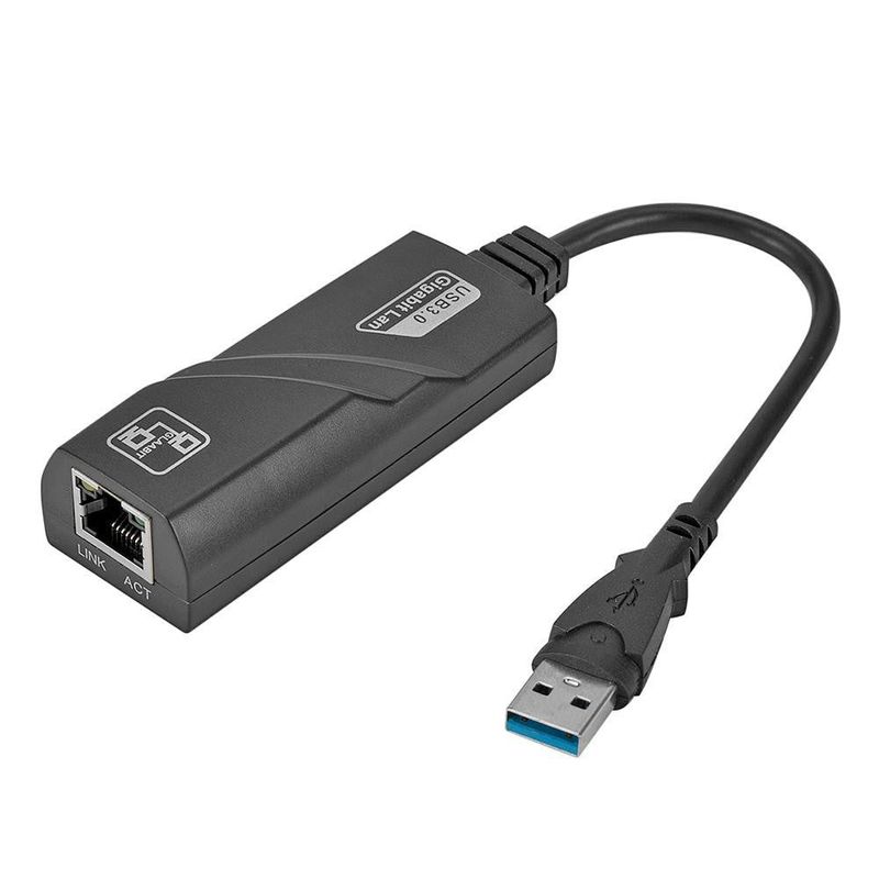 USB 3.0 Gigabit Ethernet Adapter 10~100 Mbps — view 1