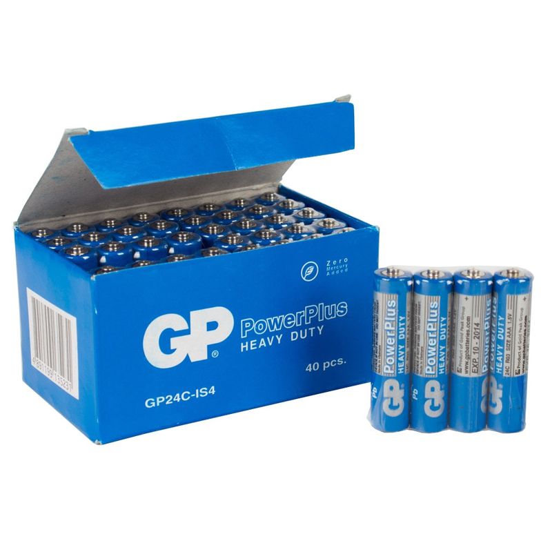 GP Batteries 1.5V AA/AAA Non-Rechargeable Cells — view 1