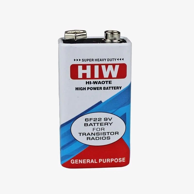 HIW Hi-Waote 9-Volt Battery — view 2