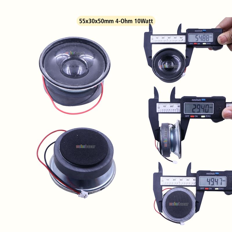 2.25-Inch External Magnet Speaker Driver Without Frame — view 2