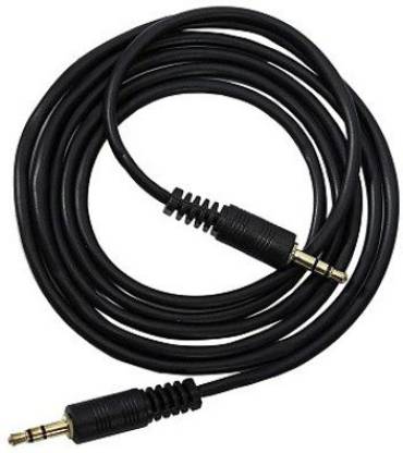 3.5mm Stereo Male To Male AUX Cable - 1meter — view 1