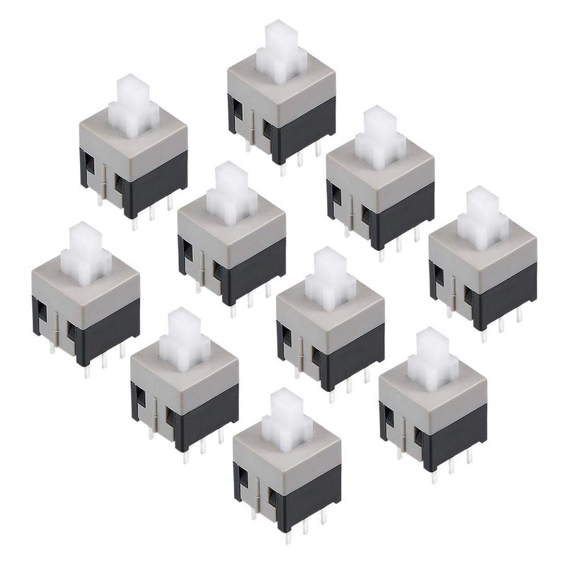 6Legs Self-Locked Mini Tactile Square Button (Micro Push Switch) — view 3