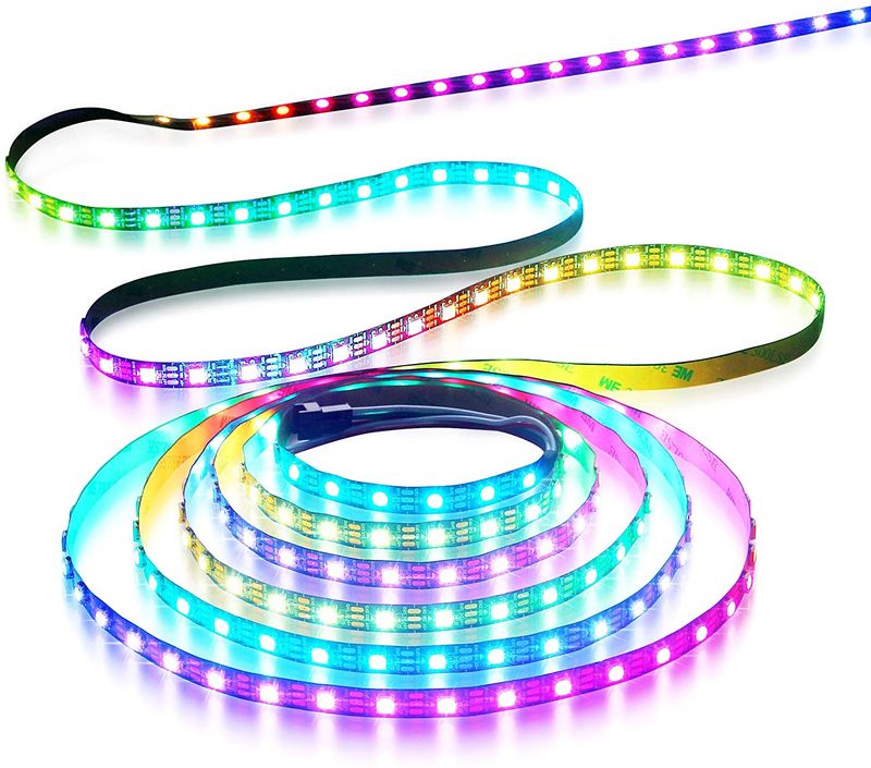5-Volt WS2812B DC RGB Addressable LED Strips Roll — view 2