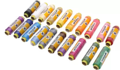 Multicoloured Spun Polyester Threads Rolls [Box of 20] — view 2