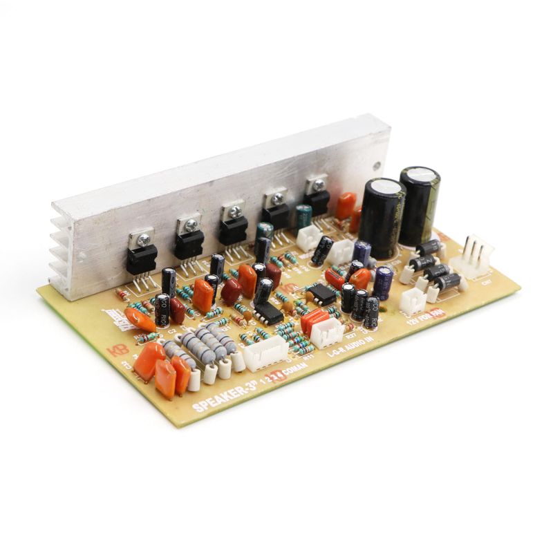 Home Theater Board: 5.1 Home Theater Circuit Board Five 2030 Transistor — view 1