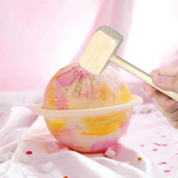 Multipurpose Mallet Wooden Hammer for Home Use/DIY/Pinata Cake — view 1