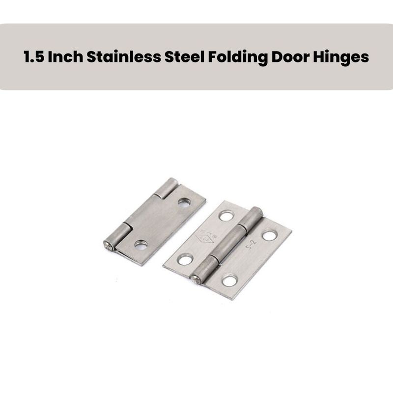 SS Folding Door Butt Hinges — view 2