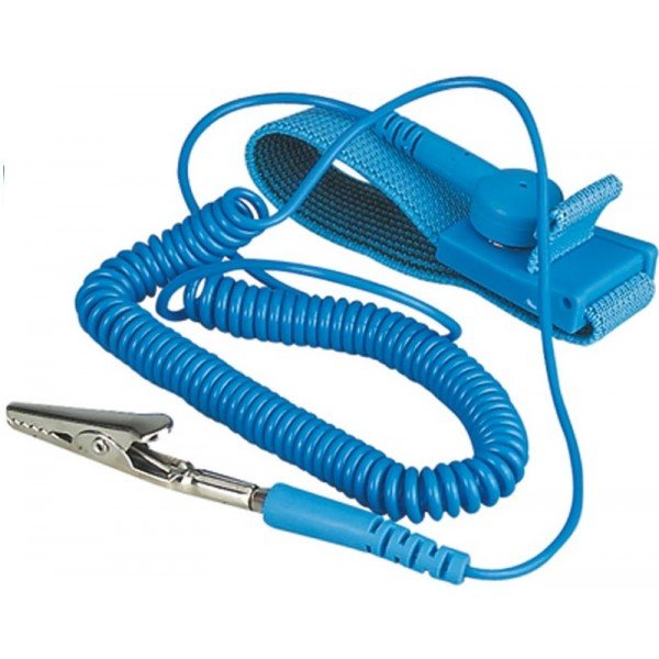 Anti Static ESD Wrist Strap Elastic Band with Clip for Sensitive Electronics Repair Work Tool — view 2