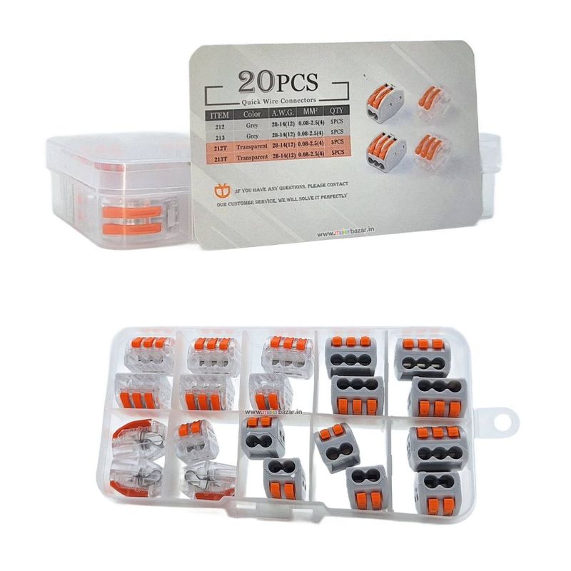 Quick Electrical Wire Connectors Kit (PCT-SPL Terminal Blocks) — view 2