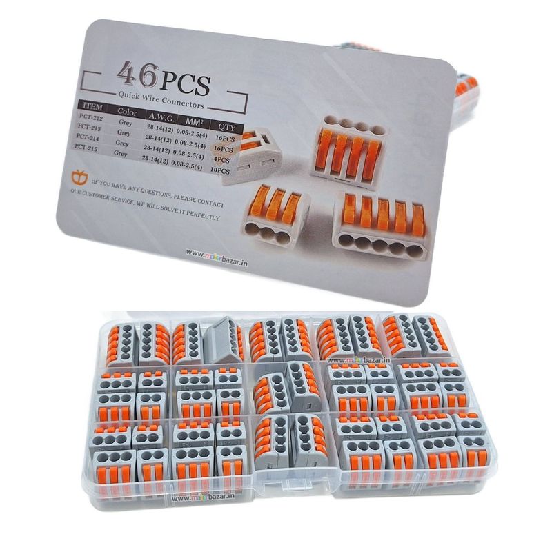 Quick Electrical Wire Connectors Kit (PCT-SPL Terminal Blocks) — view 3