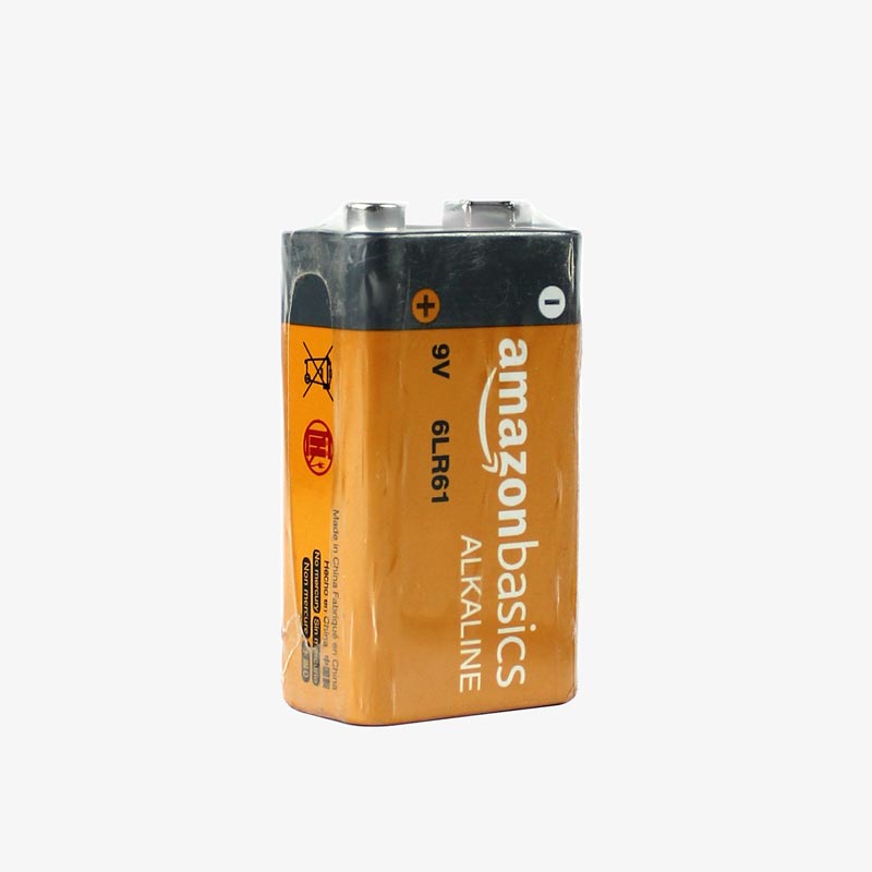 AmazonBasics 9V Alkaline Battery Hi-Top — view 1