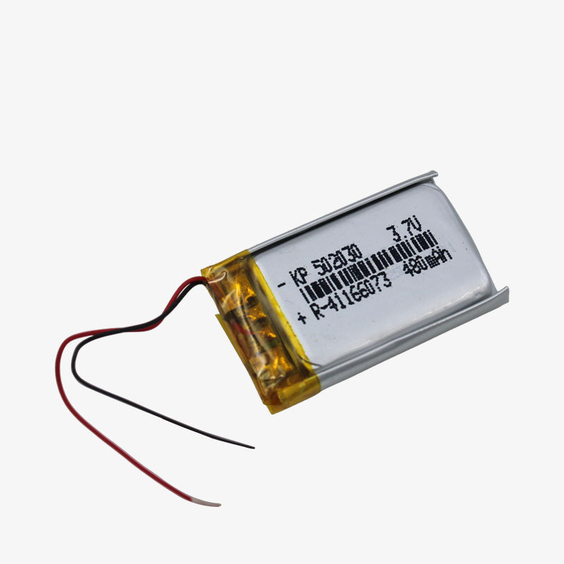 3.7V 480mAH Li-Po Rechargeable Battery (KP 502030) — view 1