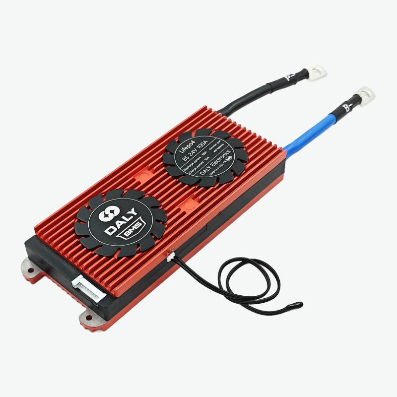 DALY LiFePO4 8S 24V 100A Waterproof Battery Management System - BMS Protection Board — view 3