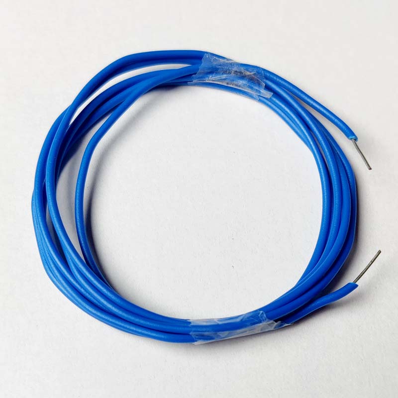 23AWG Single Strand Breadboard Connecting Wire (Blue - 1mtr) — view 2