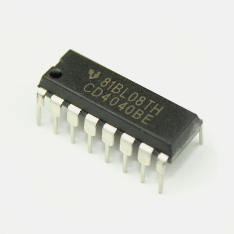 CD4040 - 12 Stage Ripple Carry Binary Counter IC — view 2