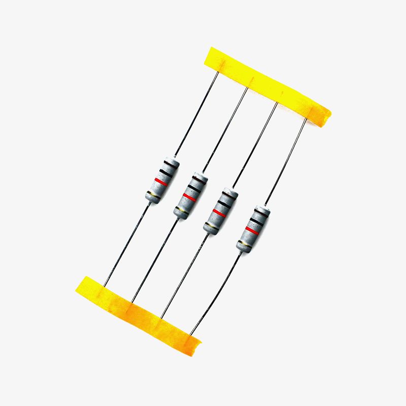 10K ohm 2 Watt Resistor (Pack of 4) — view 1