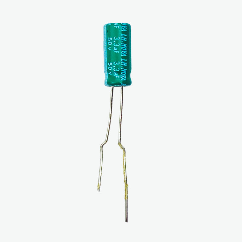 3.3uF 50V Electrolytic Capacitor — view 2