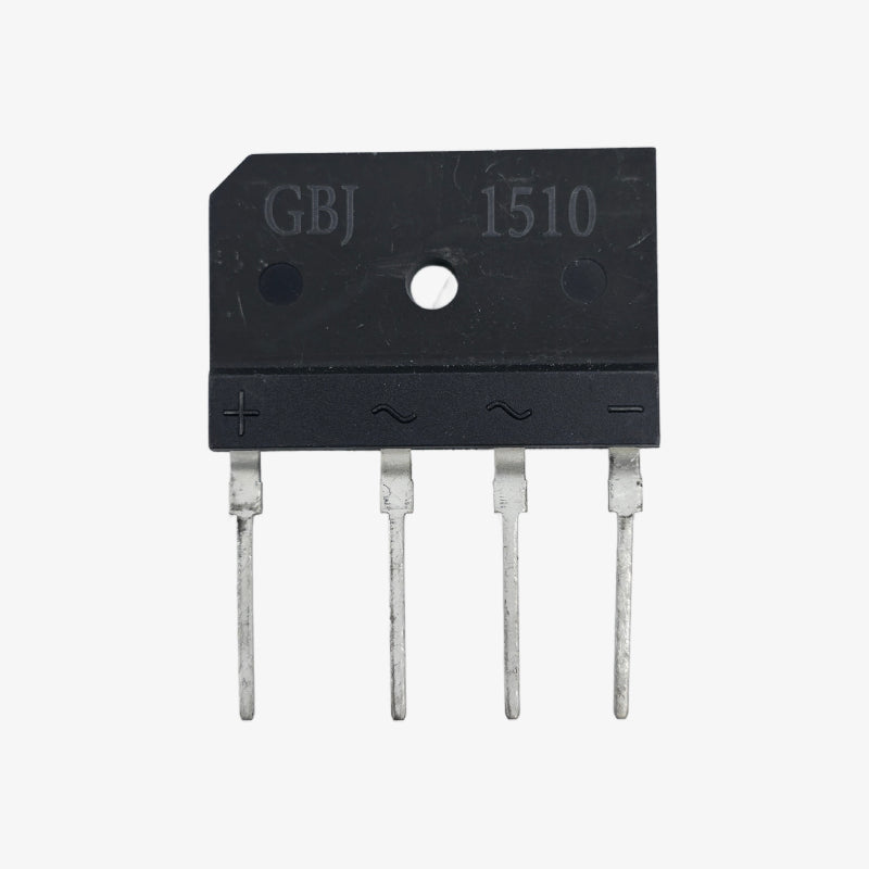 GBJ1510 15A 1000V Single Phase Bridge Rectifier Module - Inline 4-Pin Package — view 1