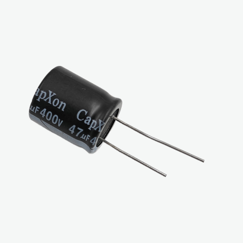 47uF 400V Radial Electrolytic Capacitor - Through Hole Package — view 2