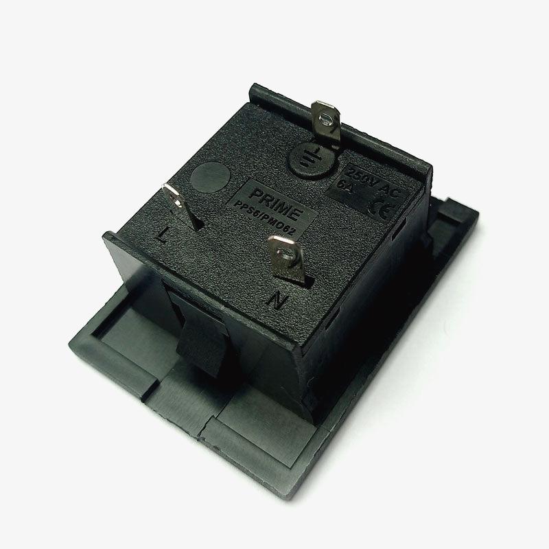 6A 5-Pin AC Power Socket — view 2