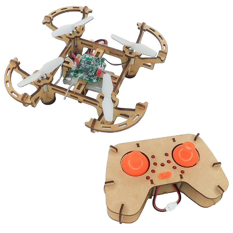 XYQ 2 DIY Drone Quadcopter Wooden Assembly Kit — view 1