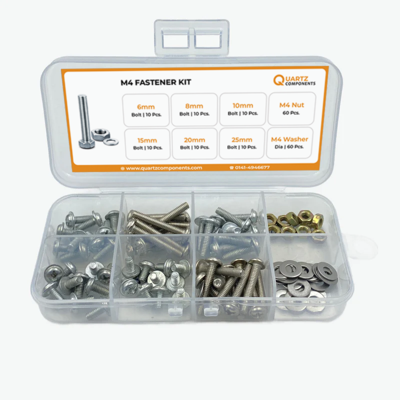 M4 Phillips head Assorted Fastening Kit from 6mm to 25mm - 180Pcs — view 3