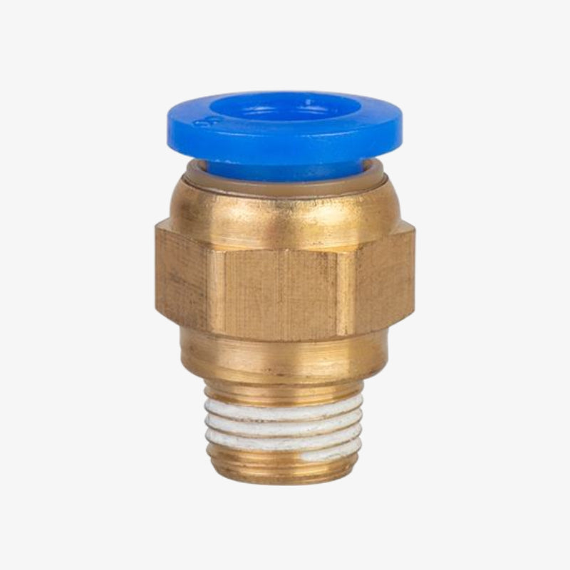 PC4-M10 4mm Pneumatic Coupler Straight Fitting for PTFE Bowden Tube — view 2