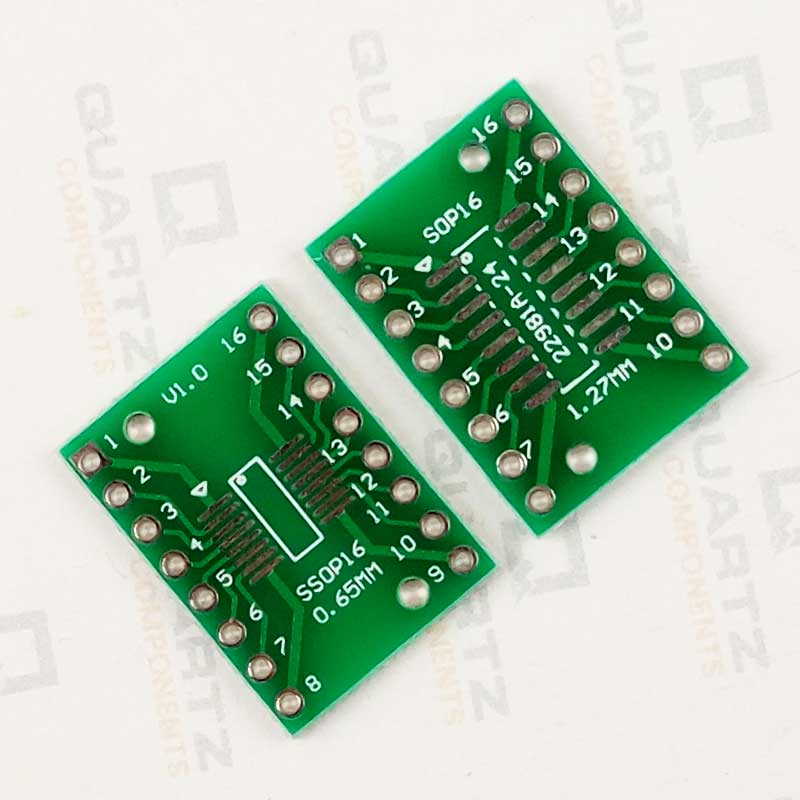 SOP16 DIP Adapter Converter PCB Board 0.65/1.27mm — view 3