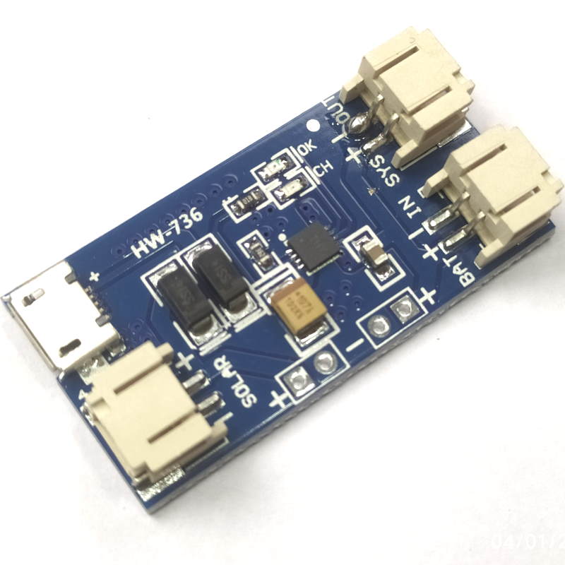 Mini Solar Charger Board for LiPo Battery with CN3065 — view 1