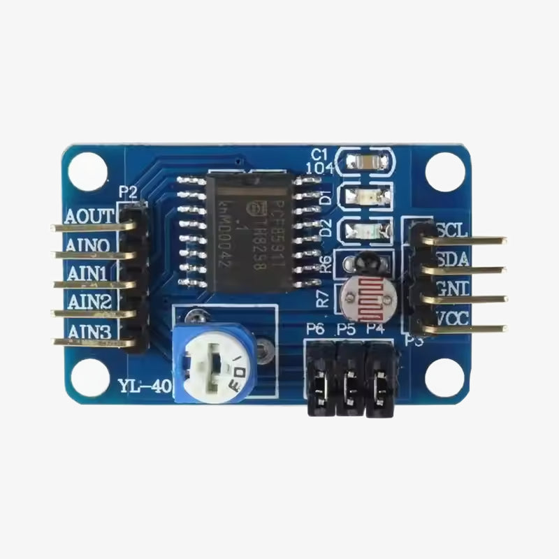 PCF8591 Analog to Digital / Digital to Analog Converter Module — view 2