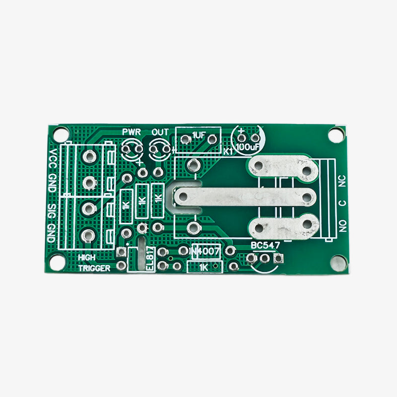 5V Relay Module with Optocoupler - Unsoldered Kit with PCB — view 2