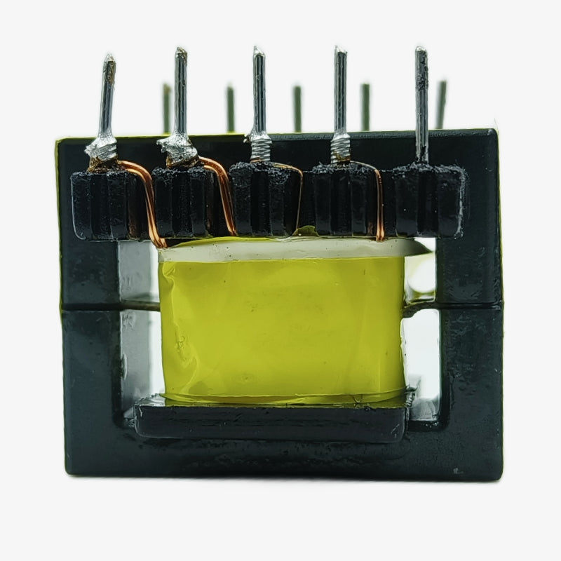 EE22 16W-25W SMPS High Frequency Ferrite Transformer PCB Mount with Auxiliary Winding — view 3