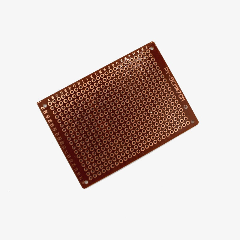 2x3 inch Single Side Copper Plate Perf Board for PCB Prototype / Dotted Board / General Purpose PCB / Zero PCB — view 1
