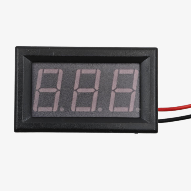 0.56 inch 0-100V DC Blue LED Two-Wire Digital Voltmeter Module — view 2