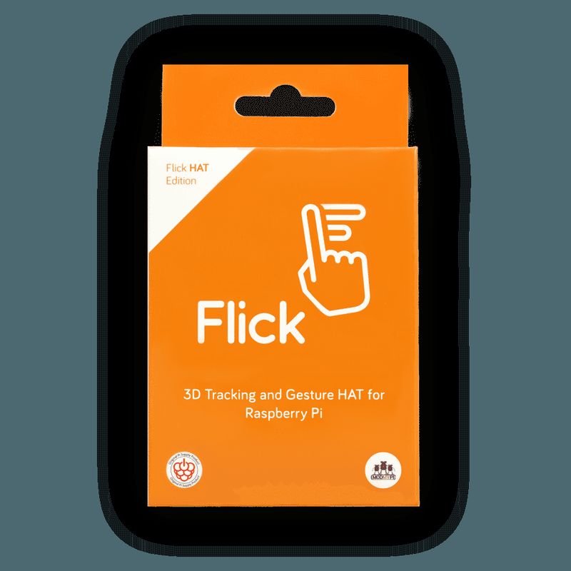 Raspberry Pi Flick Hat 3D Tracking and Gesture Sensor — view 1