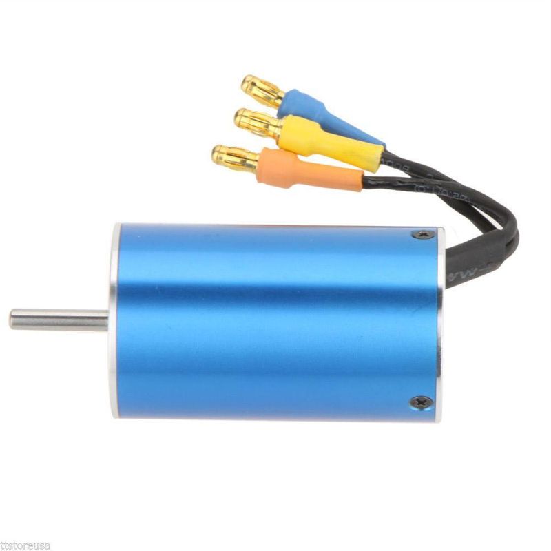 2845 3000KV Sensorless Brushless Motor for RC Car Boat — view 1