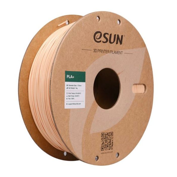eSun PLA+ 1.75mm 3D Printing Filament 1kg Beige Color — view 1