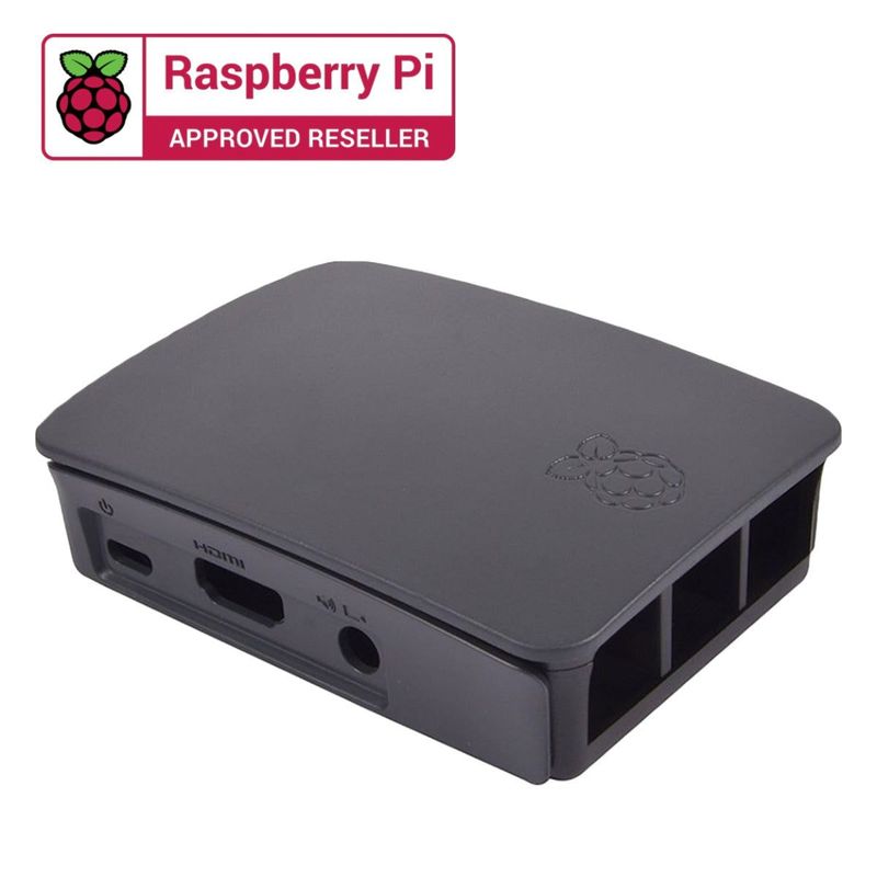 Raspberry Pi 3 Case (Black Grey) — view 2