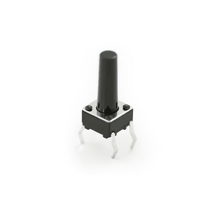 4-pin Long PushButton Switch (Pack of 5) — view 2
