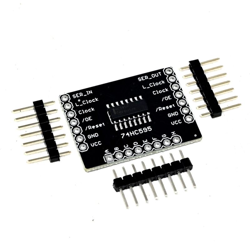 SmartElex 74HC595 Shift Register Breakout Module — view 3