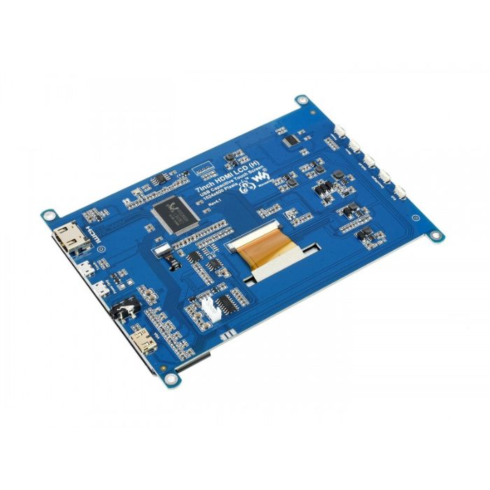 Waveshare 7inch HDMI Capacitive Touch Screen LCD (H) 1024×600 Support Various Systems — view 3