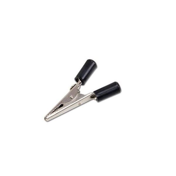 Crocodile Alligator Clip 50 mm- Black — view 1