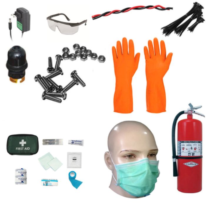 Atal Tinkering Lab Package 4 (P4) Power Supply and Accessories and Safety Equipment — view 1