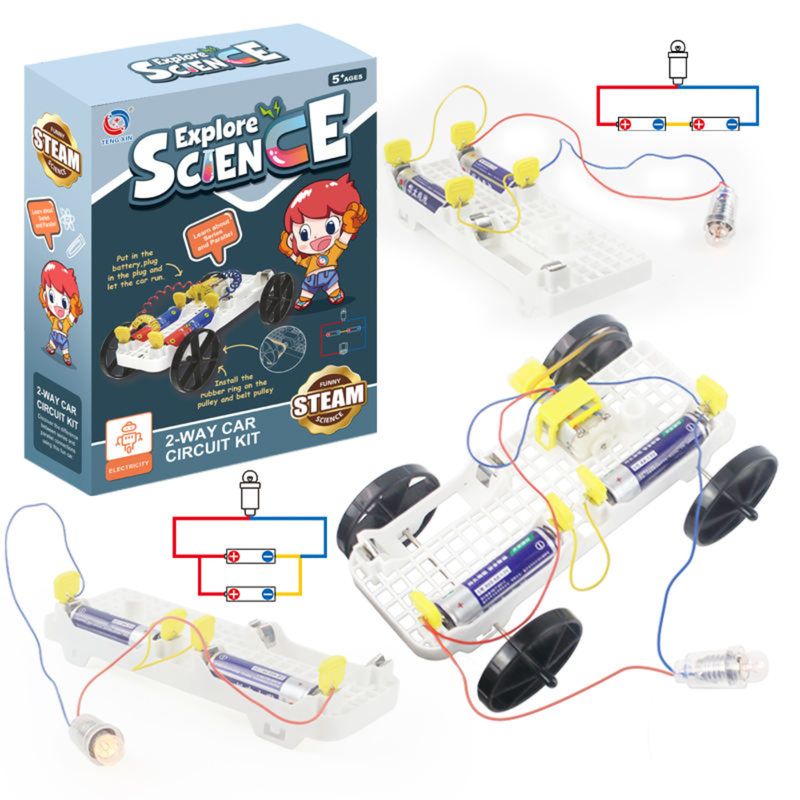 Pludo 2-Way Car Circuit Kit- Science Kit Energy Transformation Model for Grades 6-7 | Ages 11-12 — view 3