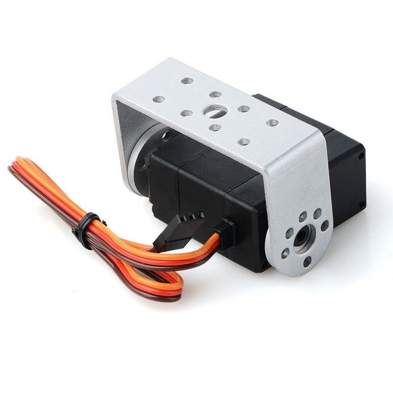 RDS3115MG 15KG Large Torque 180 Degree Servo Motor with Brackets — view 1