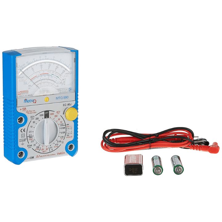 MetroQ MTQ-890 KPH BPT609 Analog Multimeter — view 2